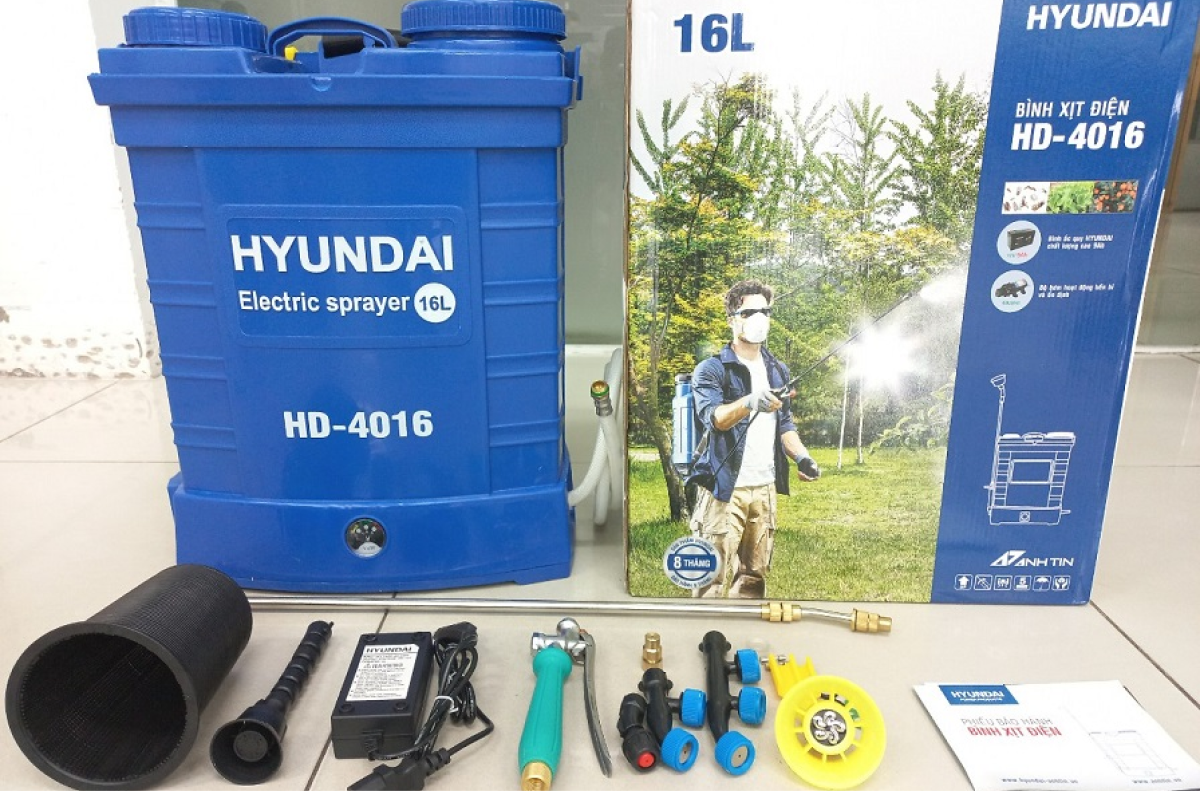 Bình phun thuốc trừ sâu Hyundai (Hàn Quốc)