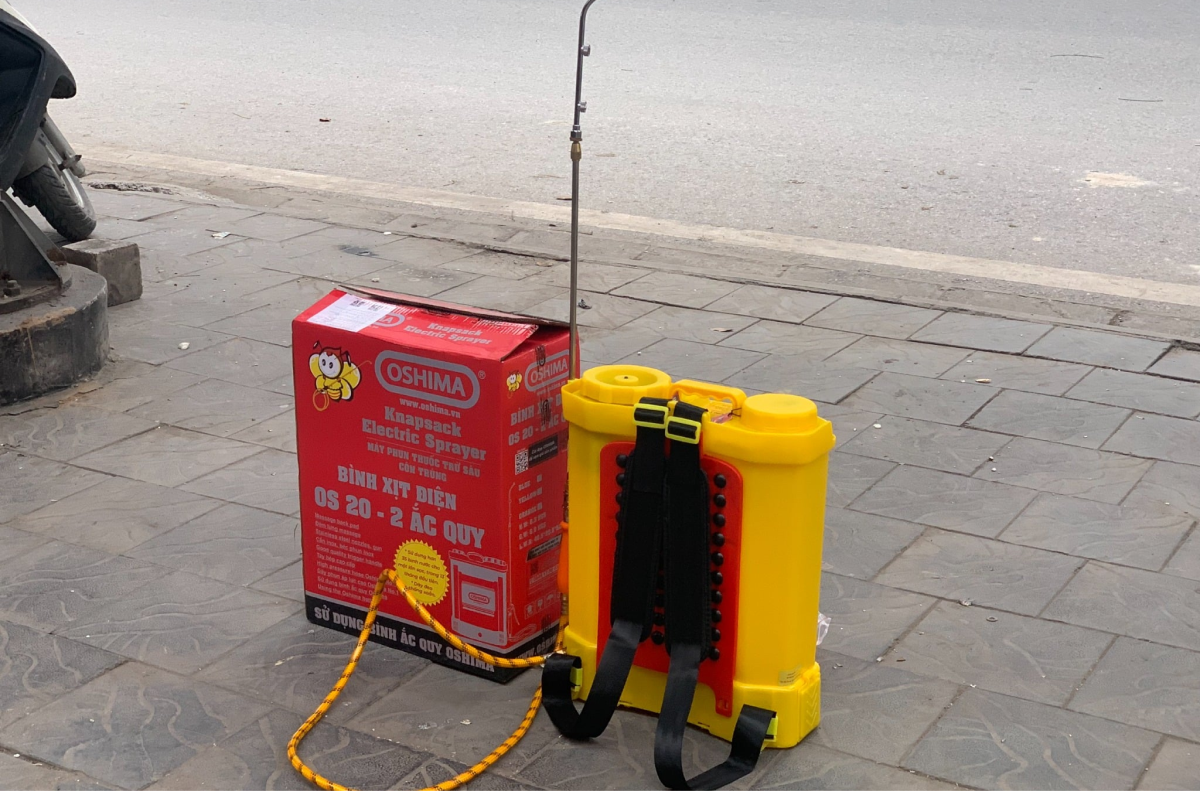 Máy phun thuốc trừ sâu bằng điện Oshima (Các dòng OS-20, COV-20)